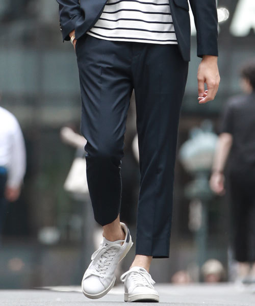 Nano Universe ナノユニバース の Web限定 Trスラックス スラックス Wear