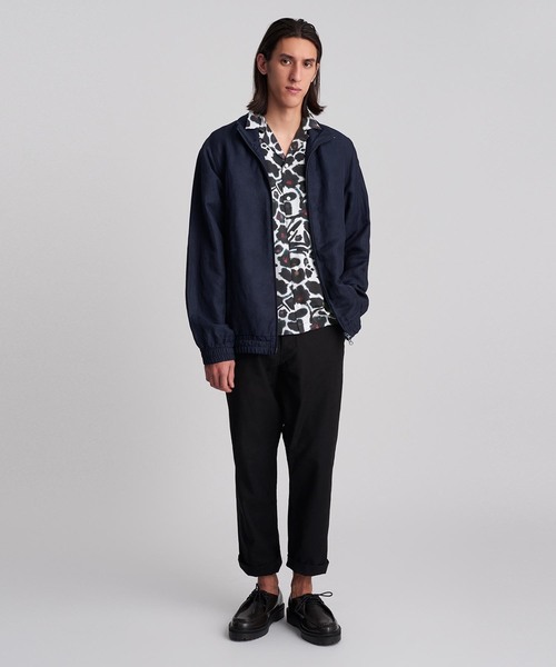 Saturdays NYC（サタデーズ ニューヨークシティ ）の「Canty Water Floral Short Sleeve Shirt（シャツ/ブラウス・メンズ・パープル・M/L/X-SMALL/S）」の5枚目の写真
