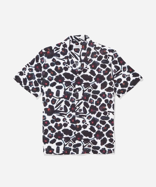 Saturdays NYC（サタデーズ ニューヨークシティ ）の「Canty Water Floral Short Sleeve Shirt（シャツ/ブラウス・メンズ・パープル・M/L/X-SMALL/S）」の3枚目の写真