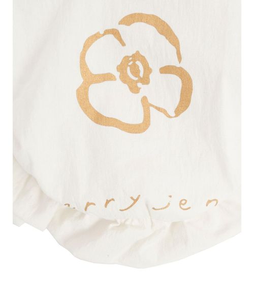 merry jenny（メリージェニー）の「ギャザーフリルトート（ハンドバッグ・レディース・ライトブルー/オフホワイト/ブラック・FREE）」の8枚目の写真