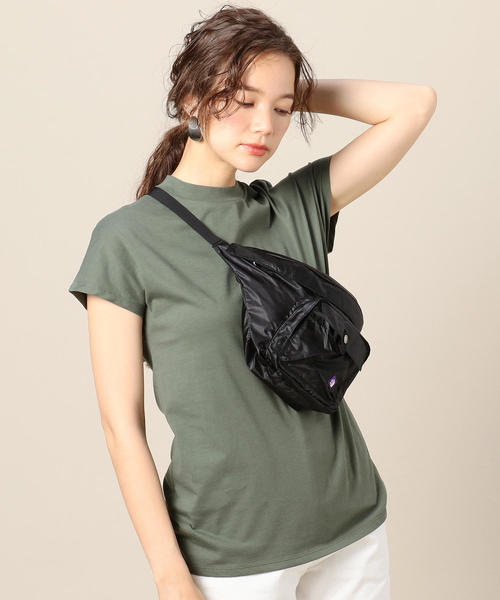 THE NORTH FACE(ザノースフェイス)の「<THE NORTH FACE PURPLE LABEL>ウエストバッグ Ψ(ボディバッグ/ウエストポーチ・レディース・イエロー/ブラック・FREE)」の4枚目の写真