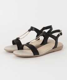 NUOVO | NUOVO ヌオーヴォ フィットサンダル  O-RING FLAT 2 NE50048 BLACK(サンダル)