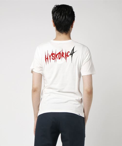 HYSTERIC GLAMOUR（ヒステリックグラマー）の「HYSKORIC4 NO．2 pt T-SH（Tシャツ/カットソー・メンズ・ホワイト・LARGE/X-LARGE/MEDIUM/SMALL）」の2枚目の写真
