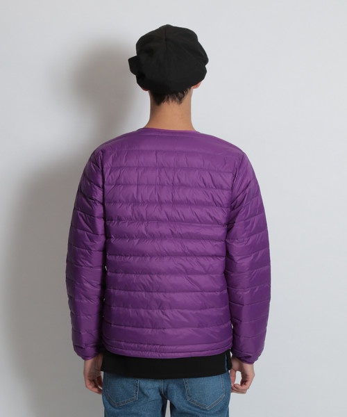 DANTON(ダントン)の「【DANTON(ダントン)】インナーダウンジャケット(ダウンジャケット/コート・メンズ・ブラック/パープル・MEDIUM/LARGE)」の10枚目の写真