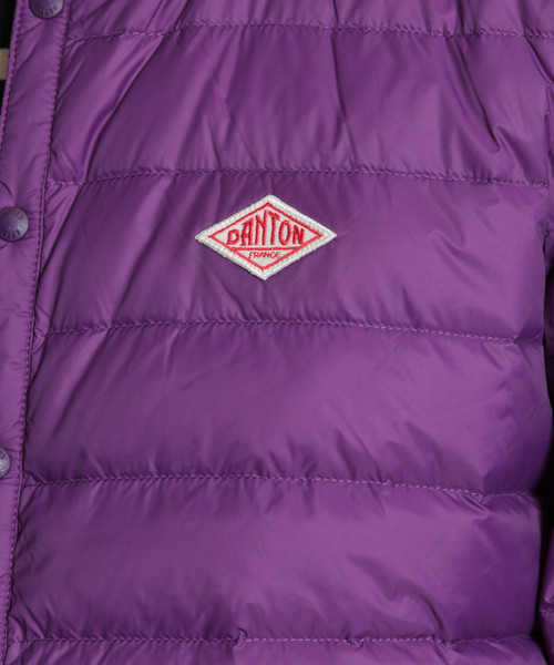 DANTON(ダントン)の「【DANTON(ダントン)】インナーダウンジャケット(ダウンジャケット/コート・メンズ・ブラック/パープル・MEDIUM/LARGE)」の11枚目の写真