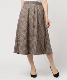 AMERICAN HOLIC | ・チェックフレアスカート(スカート)