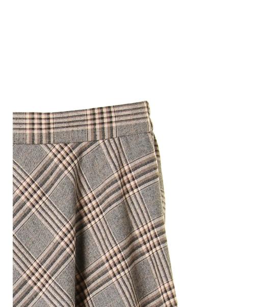 AMERICAN HOLIC（アメリカンホリック）の「・チェックフレアスカート ＊（スカート・レディース・ブラウン系その他4/ベージュ系その他4/グリーン系その他5/ブルー系その他5・FREE）」の13枚目の写真