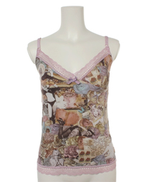 HYSTERIC GLAMOUR | CL/LOVE MIX総柄 キャミソ-ル(キャミソール)