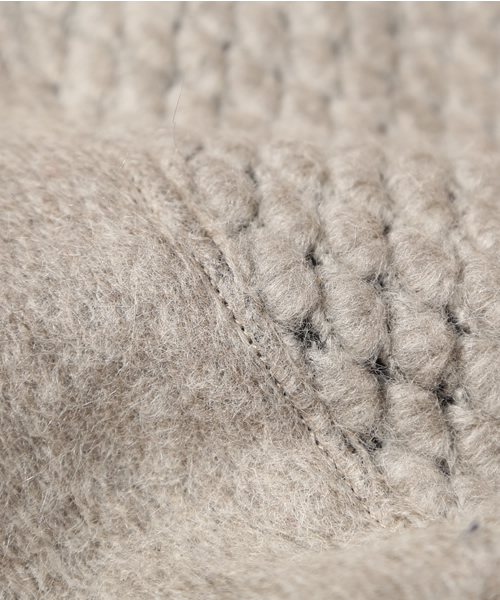 Soareak(ソアリーク)の「ビッグシルエットスライバーコート(その他アウター・レディース・ブラック/グレー/ベージュ・MEDIUM)」の10枚目の写真