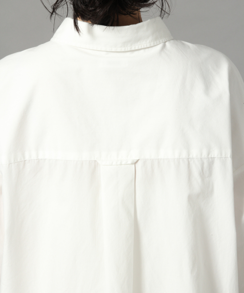 LOWRYS FARM（ローリーズファーム）の「ロングシャツワンピース　823905（シャツワンピース・レディース・ベージュ/オフホワイト/カーキ/ブルー/ストライプ・FREE）」の13枚目の写真