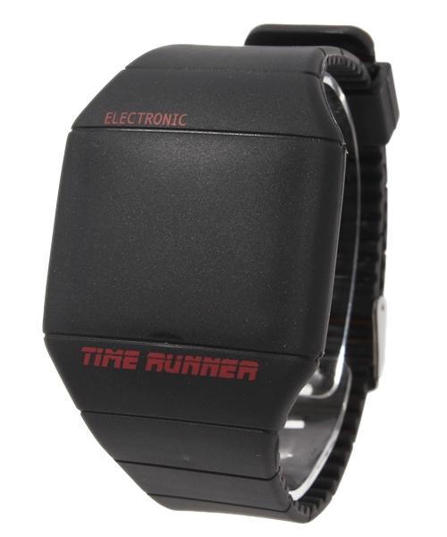 WHO'S WHO gallery(フーズフーギャラリー)の「【TIMERUNNER】METRO WATCH(アナログ腕時計・メンズ・ホワイト/パープル/グリーン・FREE)」の3枚目の写真