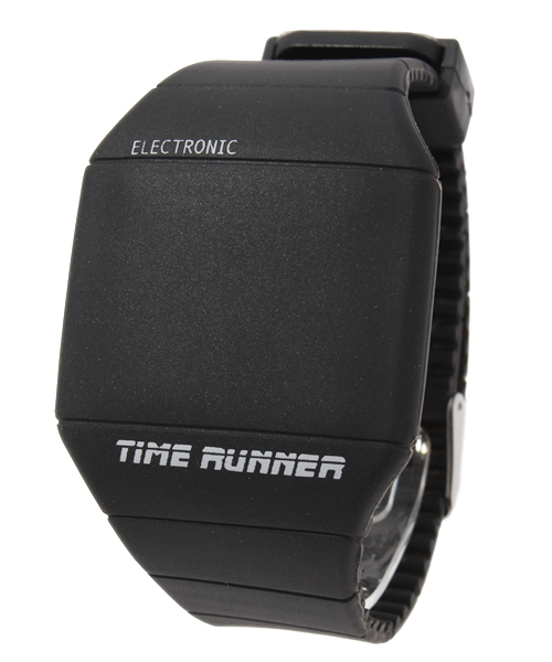 WHO'S WHO gallery(フーズフーギャラリー)の「【TIMERUNNER】METRO WATCH(アナログ腕時計・メンズ・ホワイト/パープル/グリーン・FREE)」の1枚目の写真