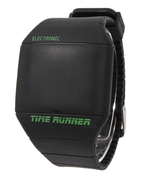 WHO'S WHO gallery(フーズフーギャラリー)の「【TIMERUNNER】METRO WATCH(アナログ腕時計・メンズ・ホワイト/パープル/グリーン・FREE)」の2枚目の写真