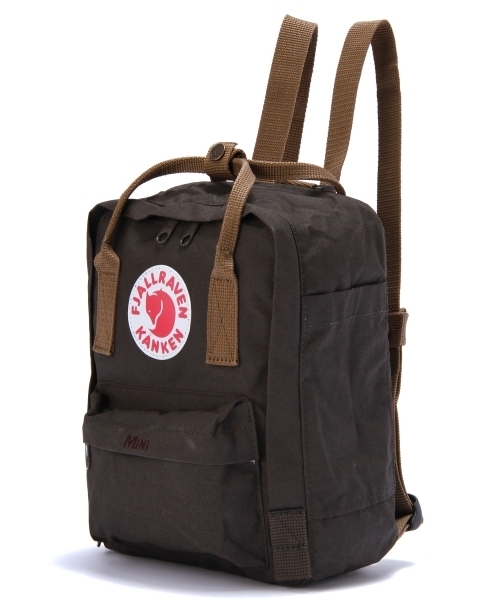 green label relaxing（グリーンレーベルリラクシング）の「Kanken[カンケン] Mini（バックパック/リュック・キッズ・ブラウン/オレンジ系その他/コバルトブルー・フリー）」の4枚目の写真