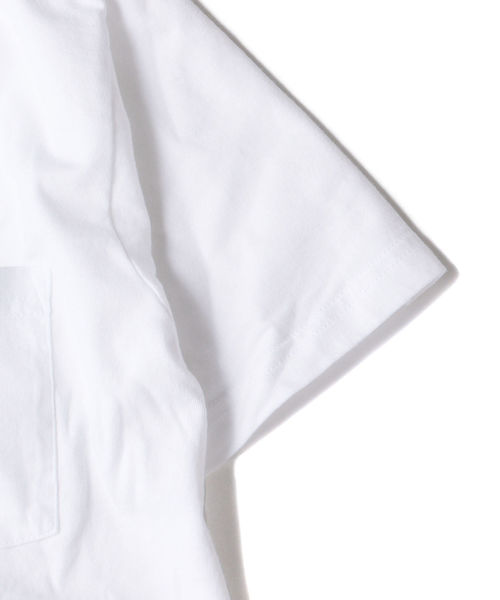 HANES（ヘインズ）の「Hanes×SHIPS: 別注 NEW Japan Fit COMFORT WEIGHT 5.3 WHITE PACK with POCKET (2枚組)（Tシャツ/カットソー・メンズ・ホワイト・SMALL/MEDIUM/LARGE/X-LARGE）」の7枚目の写真