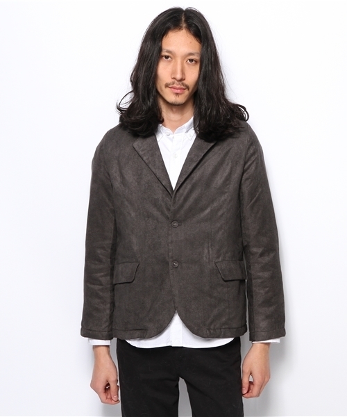 CIAOPANIC（チャオパニック）の「【TOOL FOR Ciaopanic】ポリ起毛中綿テーラー（テーラードジャケット・メンズ・ネイビー/チャコールグレー・LARGE/MEDIUM）」の9枚目の写真