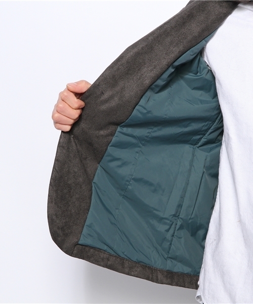 CIAOPANIC（チャオパニック）の「【TOOL FOR Ciaopanic】ポリ起毛中綿テーラー（テーラードジャケット・メンズ・ネイビー/チャコールグレー・LARGE/MEDIUM）」の7枚目の写真