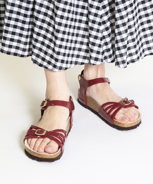 BIRKENSTOCK(ビルケンシュトック)の「■BALI/バリ パテントボルドー (WOMEN)(サンダル・レディース・ブラック/ボルドー・39/40/36/35/38/37)」の1枚目の写真