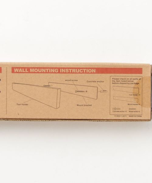 DULTON（ダルトン）の「STAINLESS MAGNETIC TOOL HOLDER 45/ステンレス マグネティック ツールホルダー 45cm（収納グッズ・メンズ・その他・FREE）」の4枚目の写真