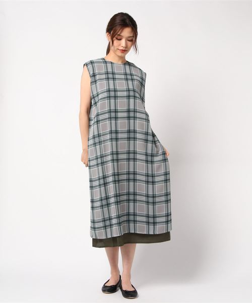 セール チェックワンピース ワンピース Mizuiroind ミズイロインド のファッション通販 Zozotown