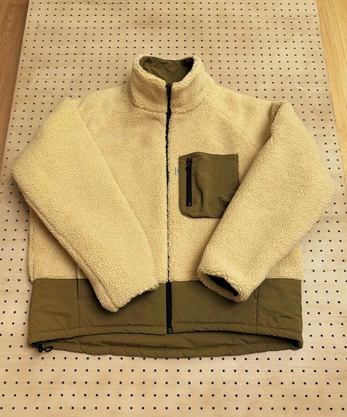 JRD by JARLD(ジェイアールディーバイジャールド)の「【JRD by JARLD】リバーシブルスタンドカラー裏撥水ブルゾン(ブルゾン・メンズ・ホワイト系その他/グリーン系その他/ブルー系その他・S/M/L)」の7枚目の写真