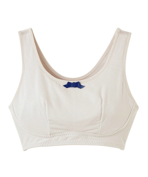 Tuche（トゥシェ）の「Tuche/トゥシェ おやすみ時に気持ちいい やわらかマシュマロタッチ ナイトブラ（ナイトブラ・レディース・ベージュ/ボルドー/ローズ/スカイブルー/オフホワイト/シルバー系その他/スモークピンク/パープル系その他/ピンク系その他/アイボリー・MEDIUM/LARGE/X-LARGE）」の3枚目の写真