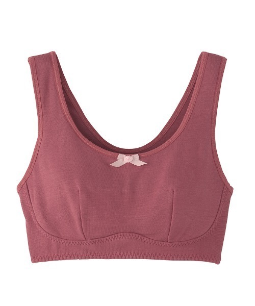 Tuche（トゥシェ）の「Tuche/トゥシェ おやすみ時に気持ちいい やわらかマシュマロタッチ ナイトブラ（ナイトブラ・レディース・ベージュ/ボルドー/ローズ/スカイブルー/オフホワイト/シルバー系その他/スモークピンク/パープル系その他/ピンク系その他/アイボリー・MEDIUM/LARGE/X-LARGE）」の6枚目の写真