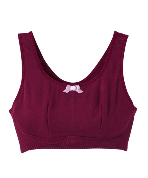 Tuche（トゥシェ）の「Tuche/トゥシェ おやすみ時に気持ちいい やわらかマシュマロタッチ ナイトブラ（ナイトブラ・レディース・ベージュ/ボルドー/ローズ/スカイブルー/オフホワイト/シルバー系その他/スモークピンク/パープル系その他/ピンク系その他/アイボリー・MEDIUM/LARGE/X-LARGE）」の8枚目の写真