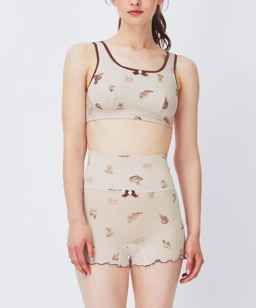 Tuche（トゥシェ）の「Tuche/トゥシェ おやすみ時に気持ちいい やわらかマシュマロタッチ ナイトブラ（ナイトブラ・レディース・ベージュ/ボルドー/ローズ/スカイブルー/オフホワイト/シルバー系その他/スモークピンク/パープル系その他/ピンク系その他/アイボリー・MEDIUM/LARGE/X-LARGE）」の22枚目の写真