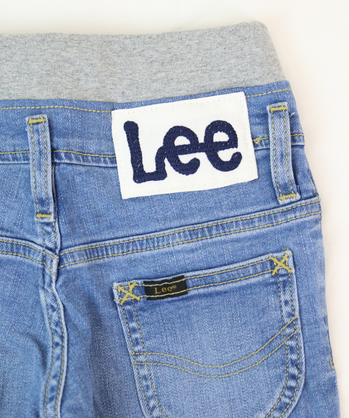 Lee(リー)の「LEE/リー ストレッチテーパードパンツ(デニムパンツ・キッズ・ダークインディゴブルー/ライトインディゴブルー/ベージュ/ブラック・100cm/120cm/90cm/110cm)」の11枚目の写真
