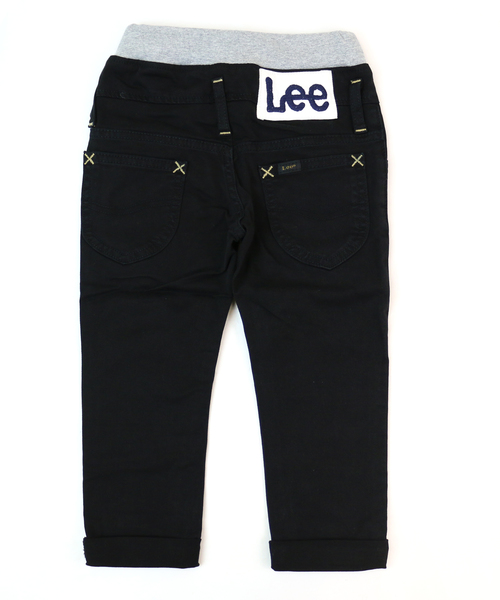 Lee(リー)の「LEE/リー ストレッチテーパードパンツ(デニムパンツ・キッズ・ダークインディゴブルー/ライトインディゴブルー/ベージュ/ブラック・100cm/120cm/90cm/110cm)」の13枚目の写真