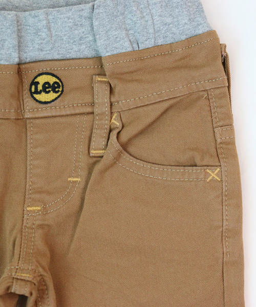 Lee(リー)の「LEE/リー ストレッチテーパードパンツ(デニムパンツ・キッズ・ダークインディゴブルー/ライトインディゴブルー/ベージュ/ブラック・100cm/120cm/90cm/110cm)」の18枚目の写真