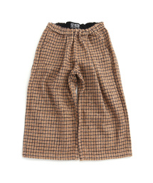 MAKE YOUR DAY | 厚手先染チェック ワイドパンツ(その他パンツ)