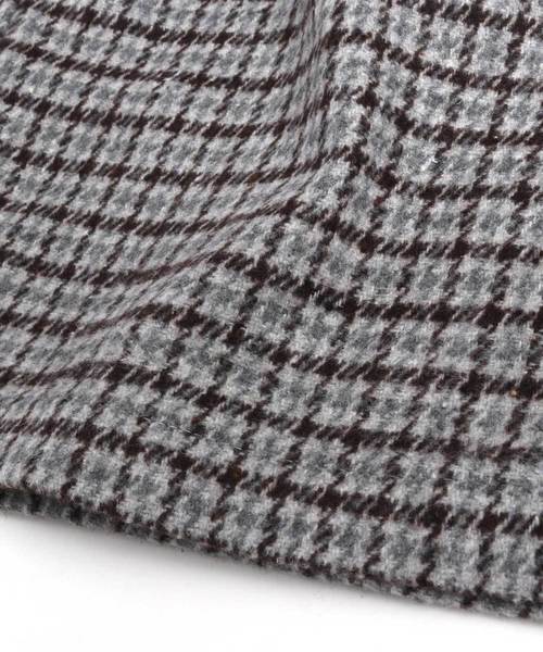 MAKE YOUR DAY(メイクユアデイ)の「厚手先染チェック ワイドパンツ■80~140cm(その他パンツ・キッズ・ベージュ/グレー・90/100/110/120/80/130/140)」の7枚目の写真