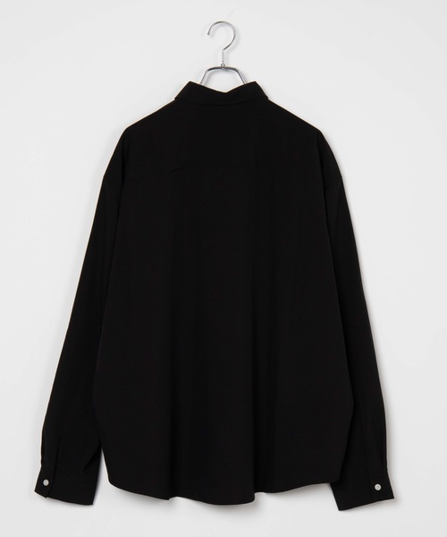 WEGO（ウィゴー）の「WEGO/ビッグシルエットポプリンシャツ（シャツ/ブラウス・メンズ・ホワイト/ブラック/ピンク/ベージュ・MEDIUM/LARGE）」の15枚目の写真