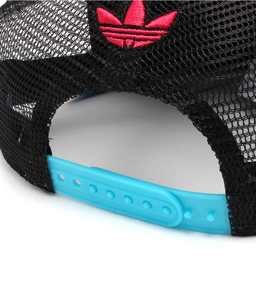 adidas Originals（アディダスオリジナルス）の「アディダス オリジナルス adidas Originals FAVELA CAP（キャップ・レディース・ピンク/ブルー・ONE SIZE）」の6枚目の写真