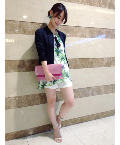 DouDou（ドゥドゥ）の「【VIFLAN】シャイニークラッチ（クラッチバッグ・レディース・アイボリー/ピンク/ラベンダー/ターコイズブルー/オレンジ・FREE）」の19枚目の写真