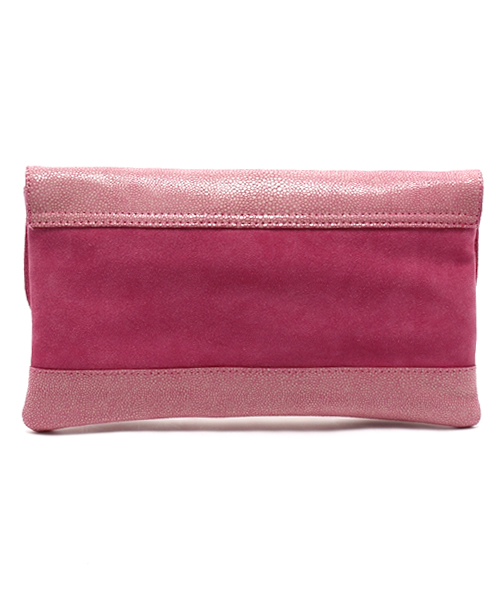 DouDou（ドゥドゥ）の「【VIFLAN】シャイニークラッチ（クラッチバッグ・レディース・アイボリー/ピンク/ラベンダー/ターコイズブルー/オレンジ・FREE）」の7枚目の写真