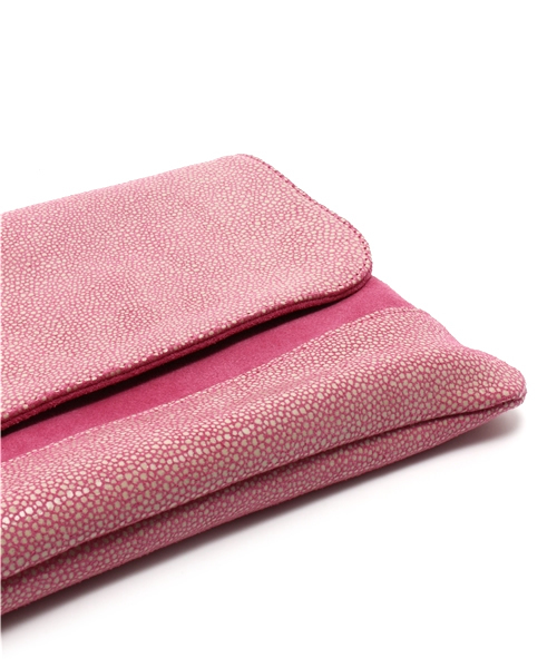 DouDou（ドゥドゥ）の「【VIFLAN】シャイニークラッチ（クラッチバッグ・レディース・アイボリー/ピンク/ラベンダー/ターコイズブルー/オレンジ・FREE）」の8枚目の写真