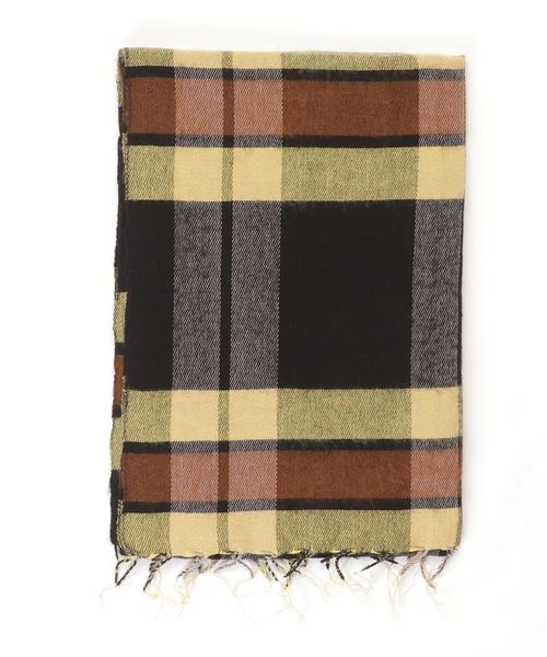KHATA(カタ)の「Khata / madras stripe stole #6(ストール/ショール・メンズ・その他1/その他2/その他3・FREE)」の1枚目の写真