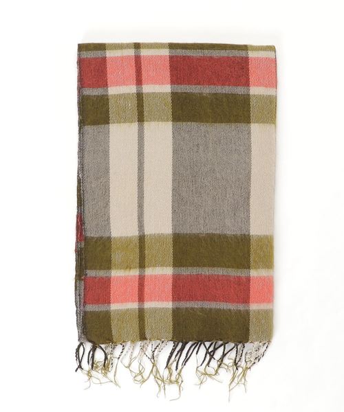 KHATA(カタ)の「Khata / madras stripe stole #6(ストール/ショール・メンズ・その他1/その他2/その他3・FREE)」の3枚目の写真