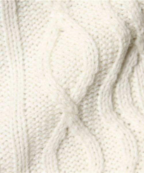 WEGO（ウィゴー）の「WEGO/フィッシャーマンニット（ニット/セーター・メンズ・ホワイト/グレー/ブルー系その他/ワイン/ブラック系その他/ブルー/レッド系その他・MEDIUM/LARGE）」の14枚目の写真