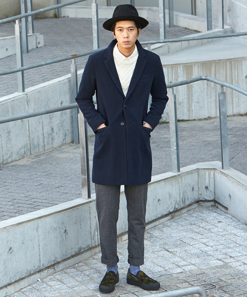 WEGO（ウィゴー）の「WEGO/フィッシャーマンニット（ニット/セーター・メンズ・ホワイト/グレー/ブルー系その他/ワイン/ブラック系その他/ブルー/レッド系その他・MEDIUM/LARGE）」の22枚目の写真