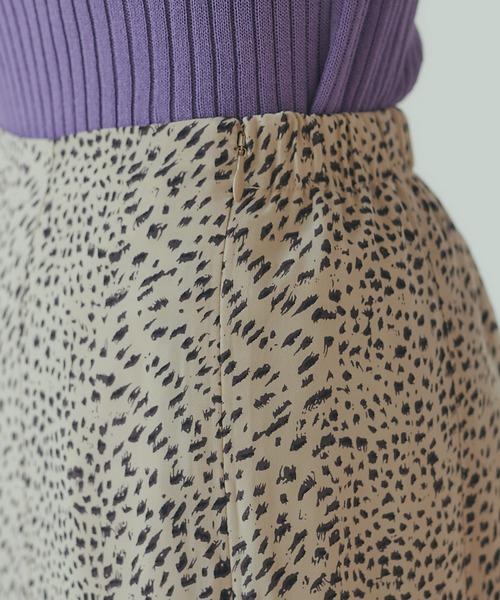 CIAOPANIC（チャオパニック）の「ヒョウ柄マーメイドスカート（スカート・レディース・ブルー系その他/ベージュ系その他・マルチサイズ）」の7枚目の写真