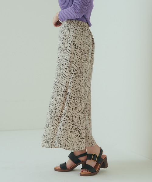 CIAOPANIC（チャオパニック）の「ヒョウ柄マーメイドスカート（スカート・レディース・ブルー系その他/ベージュ系その他・マルチサイズ）」の3枚目の写真