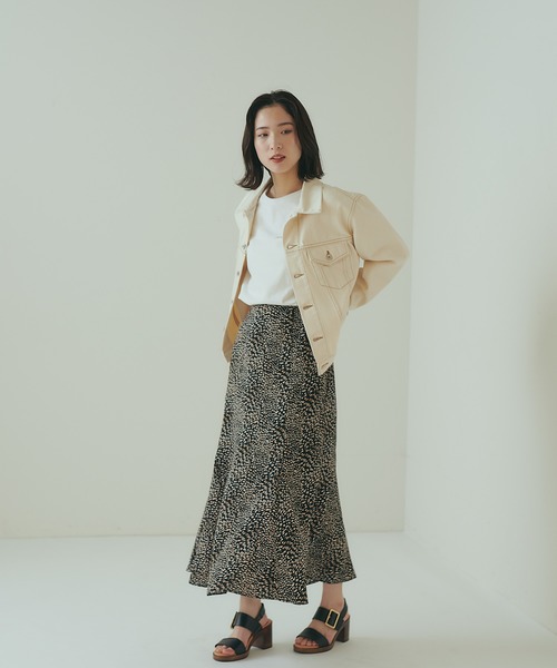 CIAOPANIC（チャオパニック）の「ヒョウ柄マーメイドスカート（スカート・レディース・ブルー系その他/ベージュ系その他・マルチサイズ）」の15枚目の写真