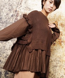 �������X�^ WOMEN'S�i�I�V�����X�^ �E�B�����Y�j�́u���u�҂݃j�b�g×�z��@�Z�b�g�A�b�v�`���j�b�N�i�k�b�j�i���̑��g�b�v�X�j�v