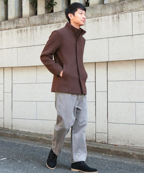 LAKOLE（ラコレ）の「8Wコーデュロイワイドパンツ / LAKOLE（その他パンツ・メンズ・グリーン/アイボリー/サンドグレー/ブラウン/グレー・SMALL/MEDIUM/LARGE）」の6枚目の写真