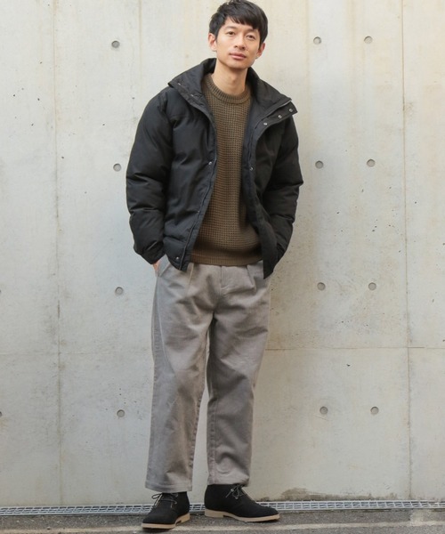 LAKOLE（ラコレ）の「8Wコーデュロイワイドパンツ / LAKOLE（その他パンツ・メンズ・グリーン/アイボリー/サンドグレー/ブラウン/グレー・SMALL/MEDIUM/LARGE）」の7枚目の写真