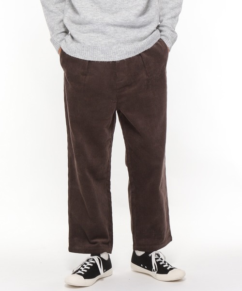 LAKOLE（ラコレ）の「8Wコーデュロイワイドパンツ / LAKOLE（その他パンツ・メンズ・グリーン/アイボリー/サンドグレー/ブラウン/グレー・SMALL/MEDIUM/LARGE）」の16枚目の写真